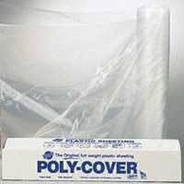 Orgill Poly ORGILL POLY 6X10-C Poly Film, 100 ft L, 10 ft W, 6 mil Thick, Clear 6X10-C